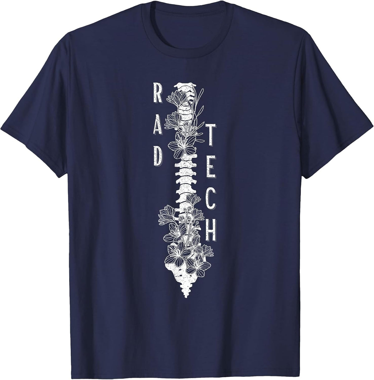 Xray Tech Radiologic Technologist Radiology Rad Tech Graduat T-Shirt - Navy Blue