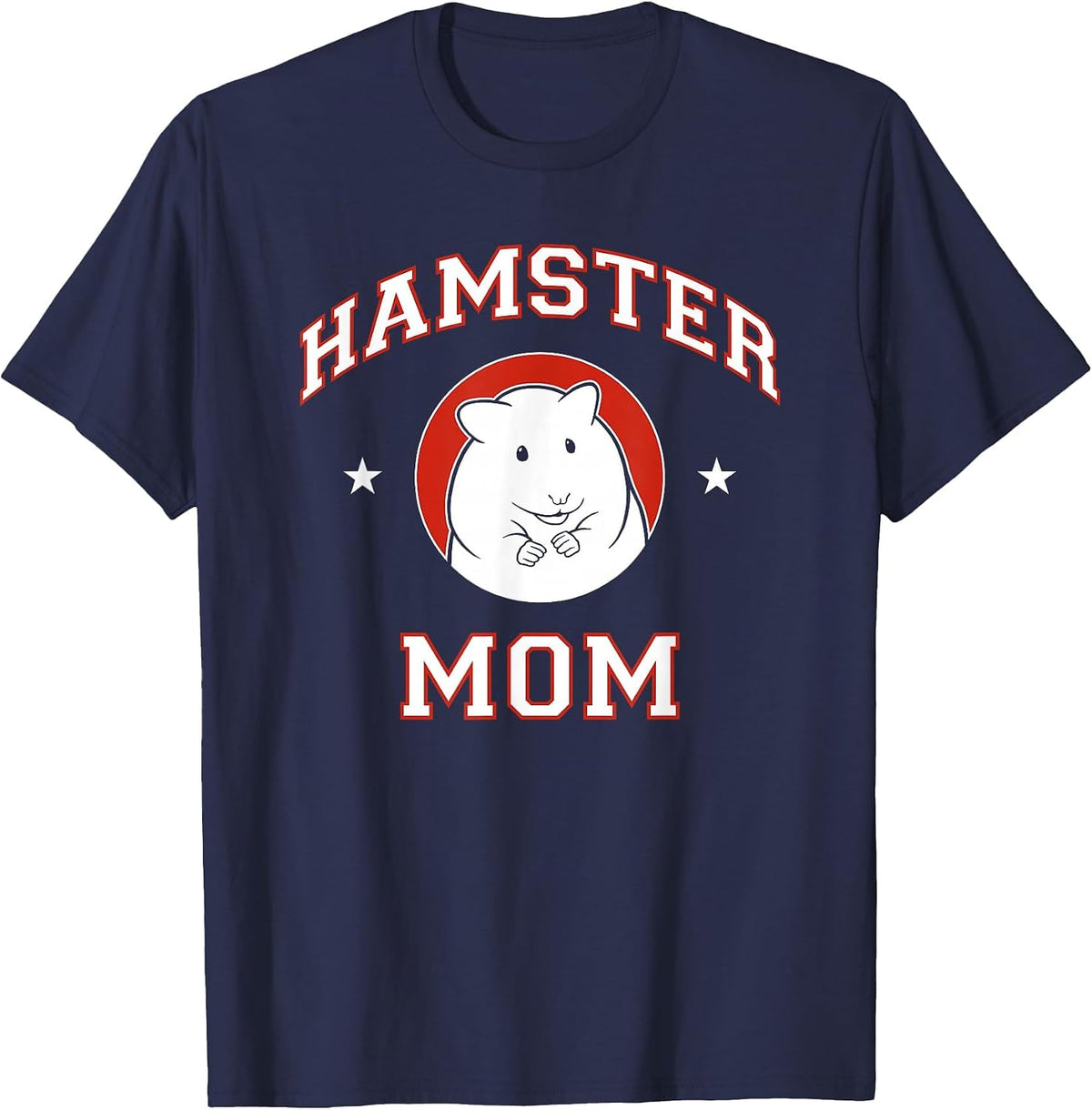 Hamster Mom T-Shirt - Navy Blue