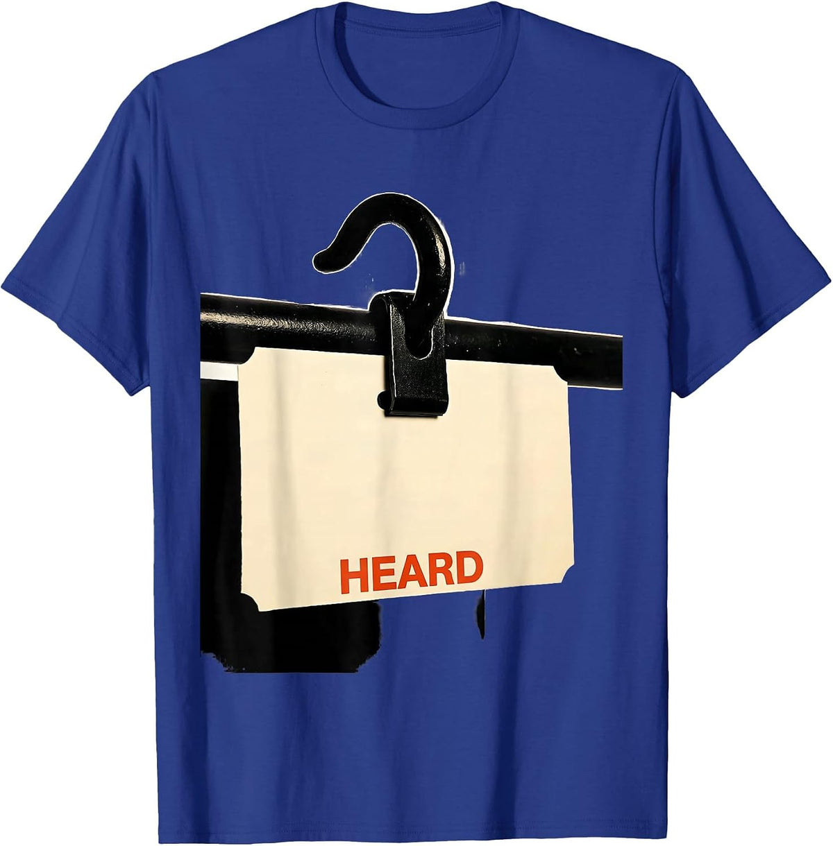 Men's Heard Funny Chef Restaurant Kitchen Slang Lingo Cook Gift T-Shirt - Royal Blue