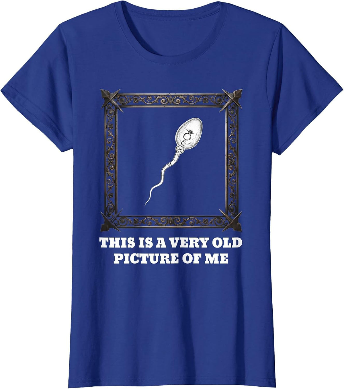 This is a Very Old Picture of Me T-Shirt - Royal Blue