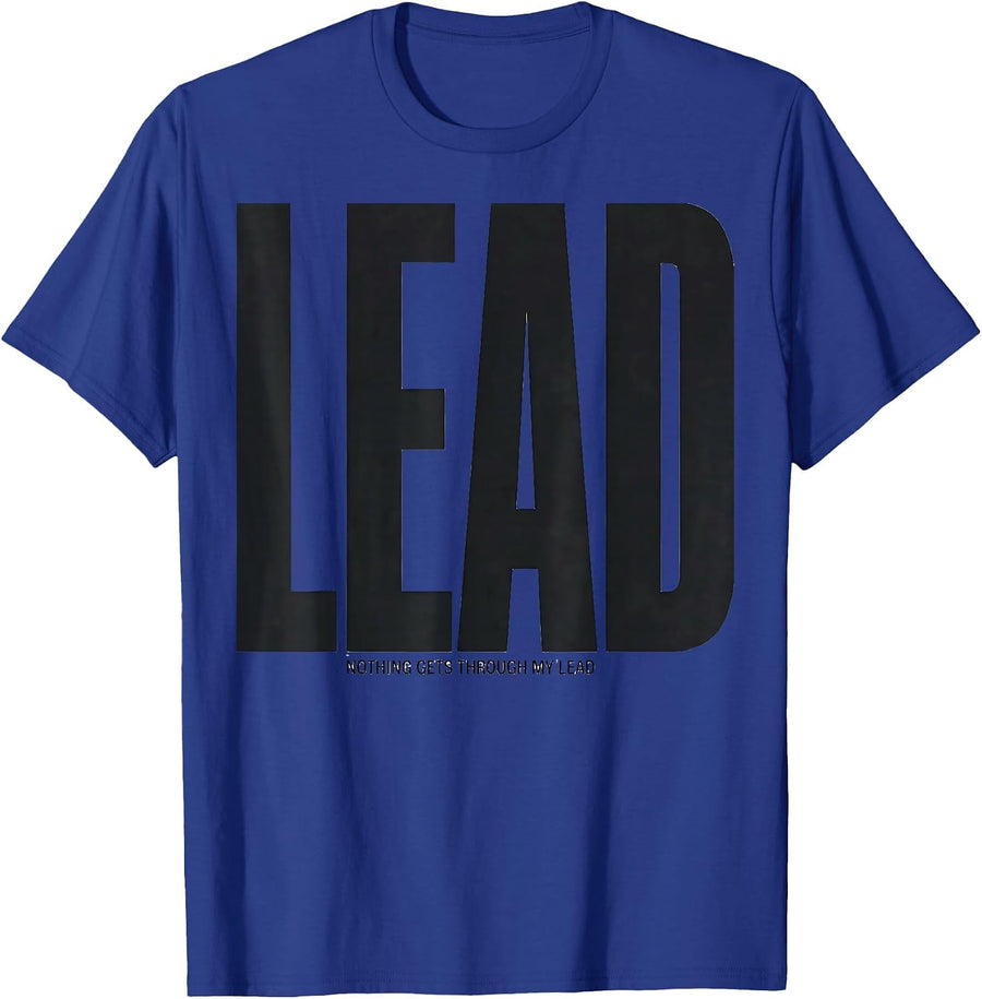 Nothing Gets Through My Lead Thick Radiology Tech Halloween T-Shirt - Royal Blue