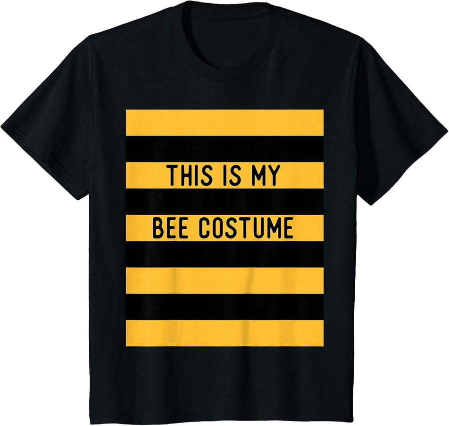 Lazy Bee Costume T-Shirt - Black