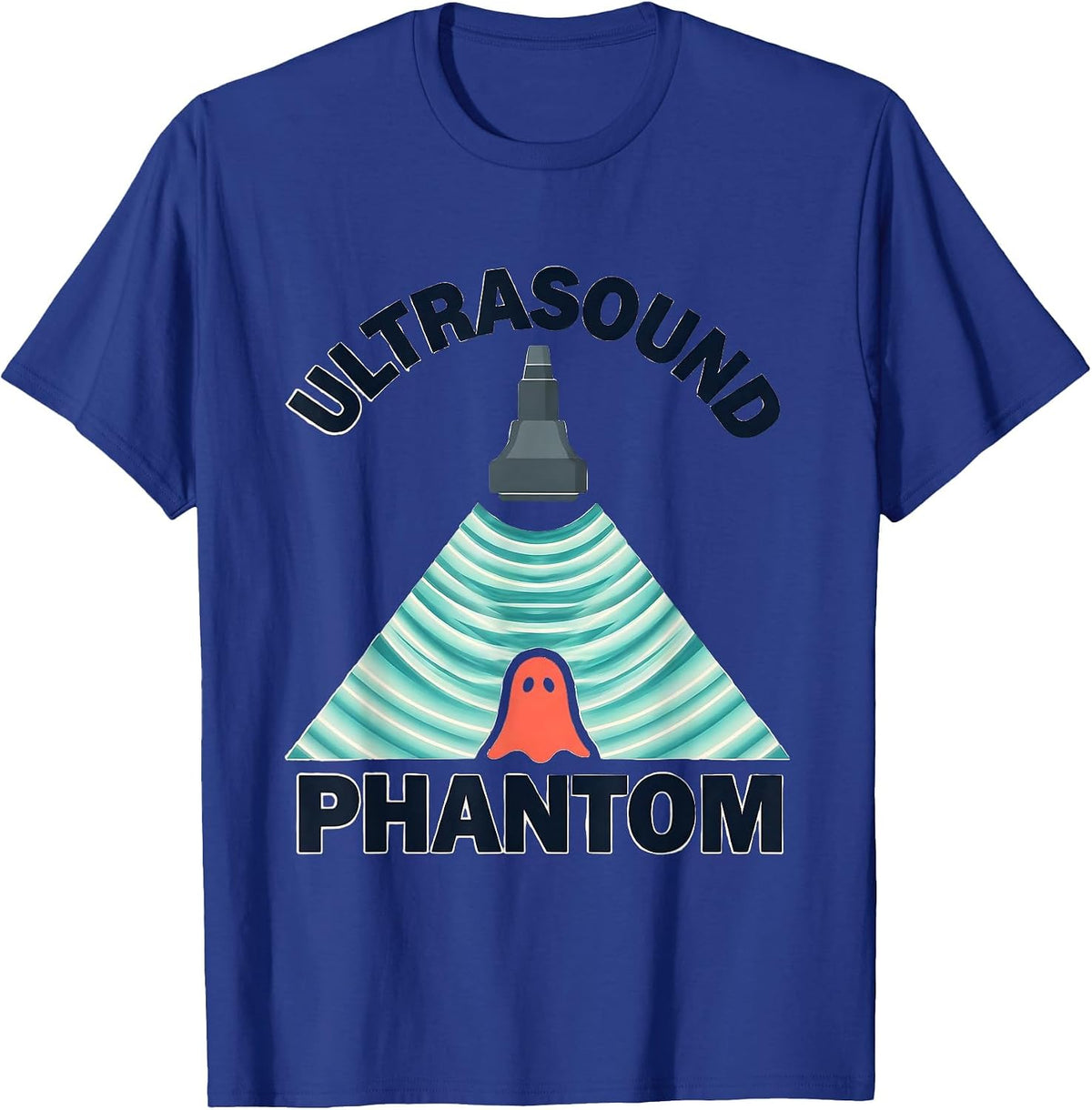 Men's Ultrasound Phantom Sonographer Halloween Radiology Tech T-Shirt - Royal Blue