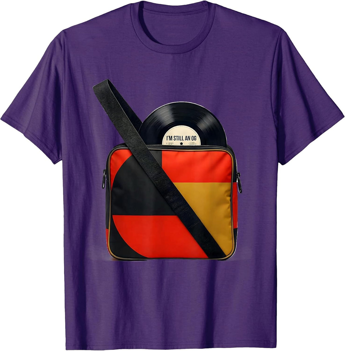I'm Still An OG Funny Old School Hip Hop Nostalgia Rap Music T-Shirt - Purple