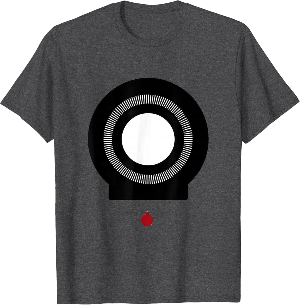 Men's CT Scan Ring Radiology Tech Christmas Humor T-Shirt - Dark Heather Grey