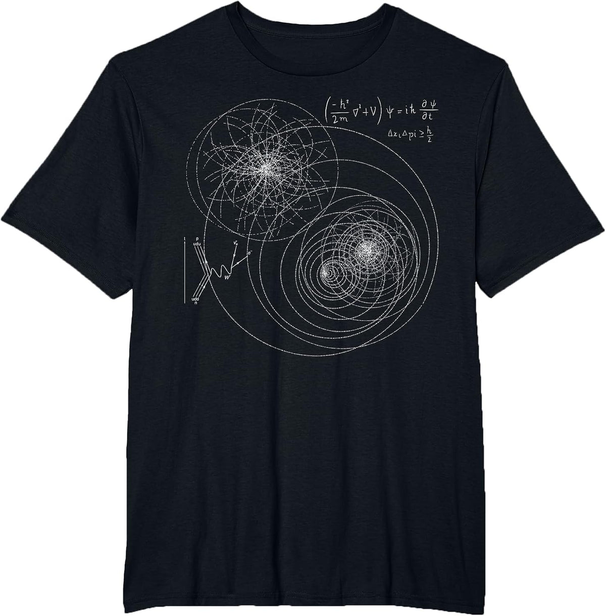 Higgs Boson Physics Quantum Mechanics Science Lover Teacher T-Shirt - Black
