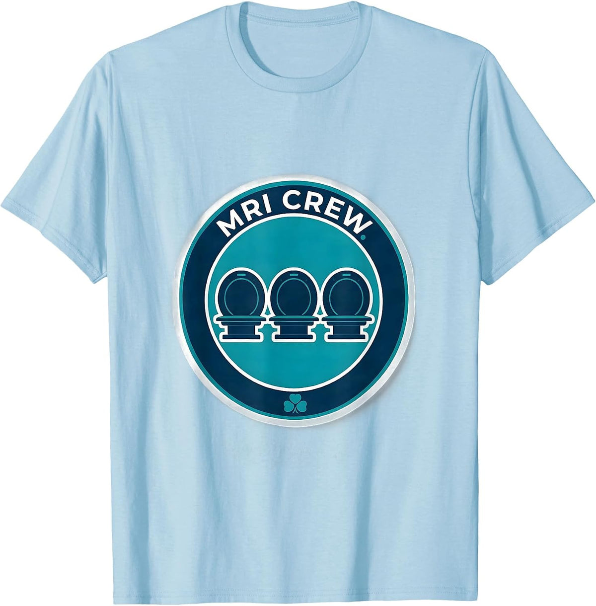 Men's MRI Crew Radiology Tech Rad Tech Work Pride T-Shirt - Baby Blue