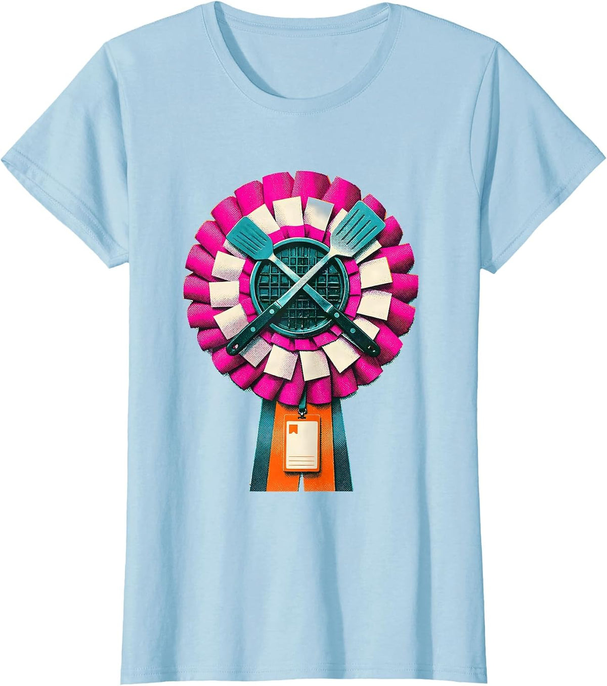 Pharmacy Service Rosette Pharmacy Tech Humor Gift T-Shirt - Baby Blue