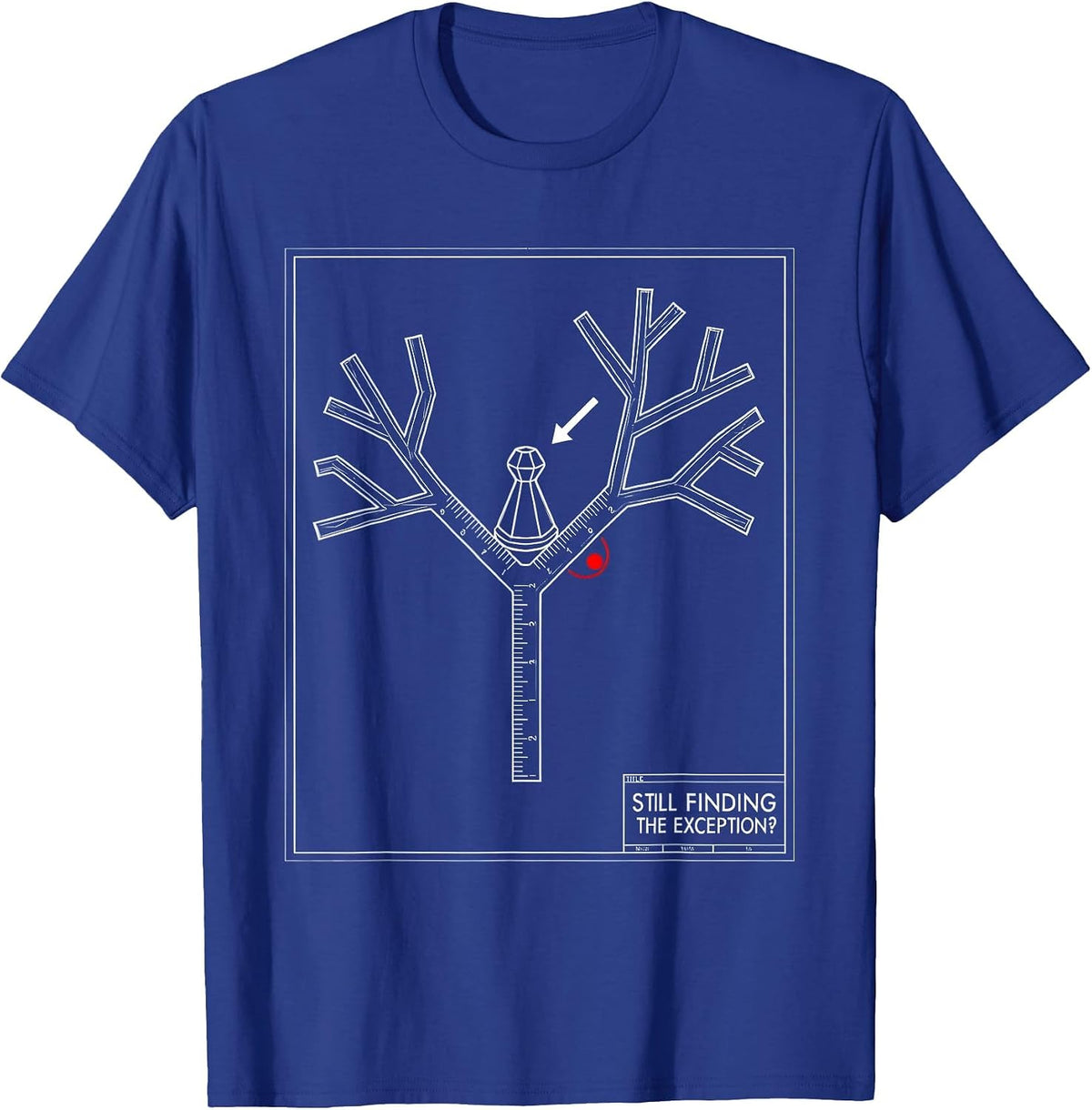 Still Finding The Exception? Funny Board Game Night Host T-Shirt - Royal Blue