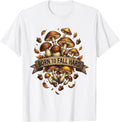 Born to Fall Hard Falls Out Balls Out Design T-Shirt - White