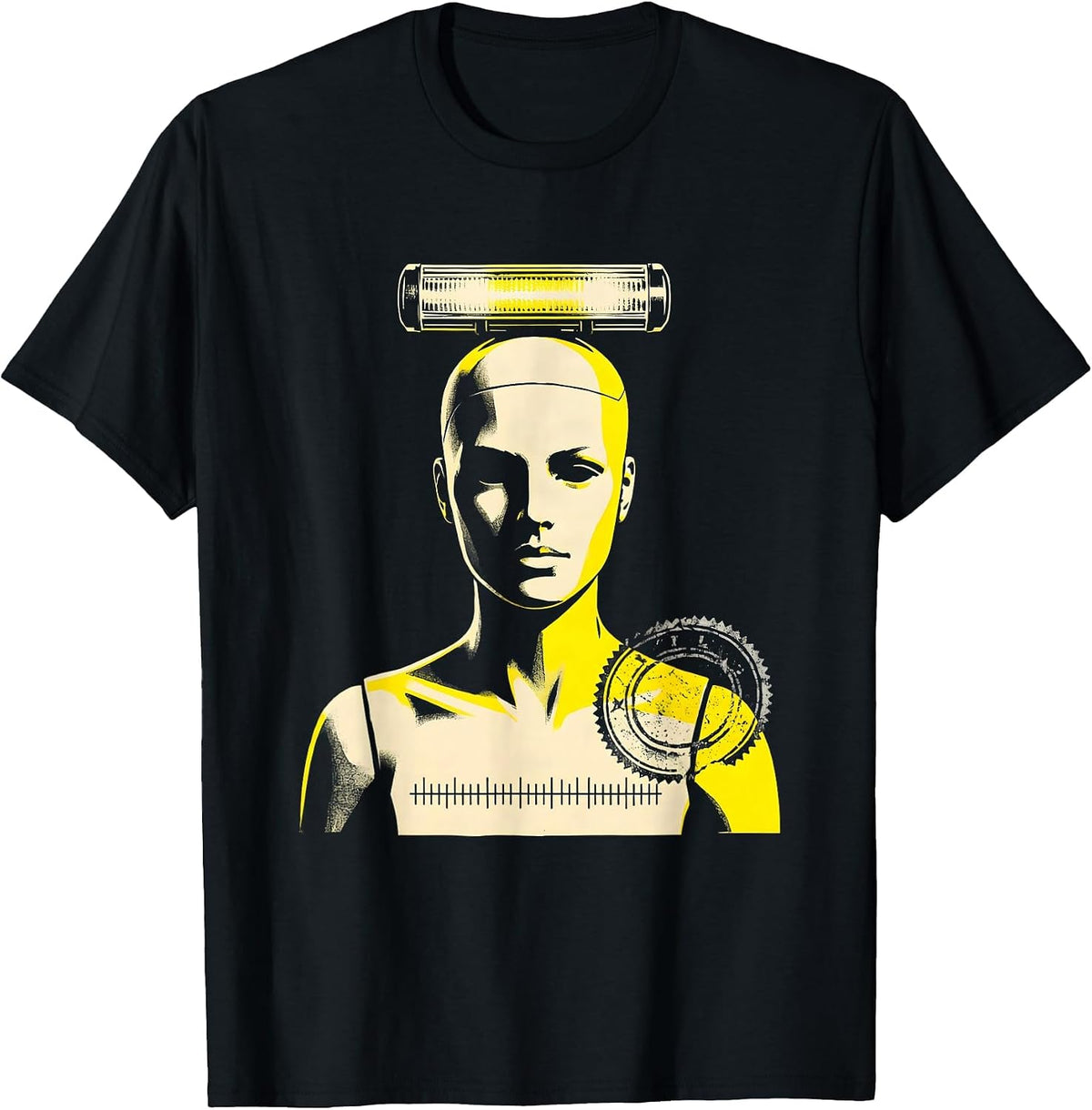 Men's Blunt Mannequin Emergency Light-Bar EMT Paramedic Humor T-Shirt - Black