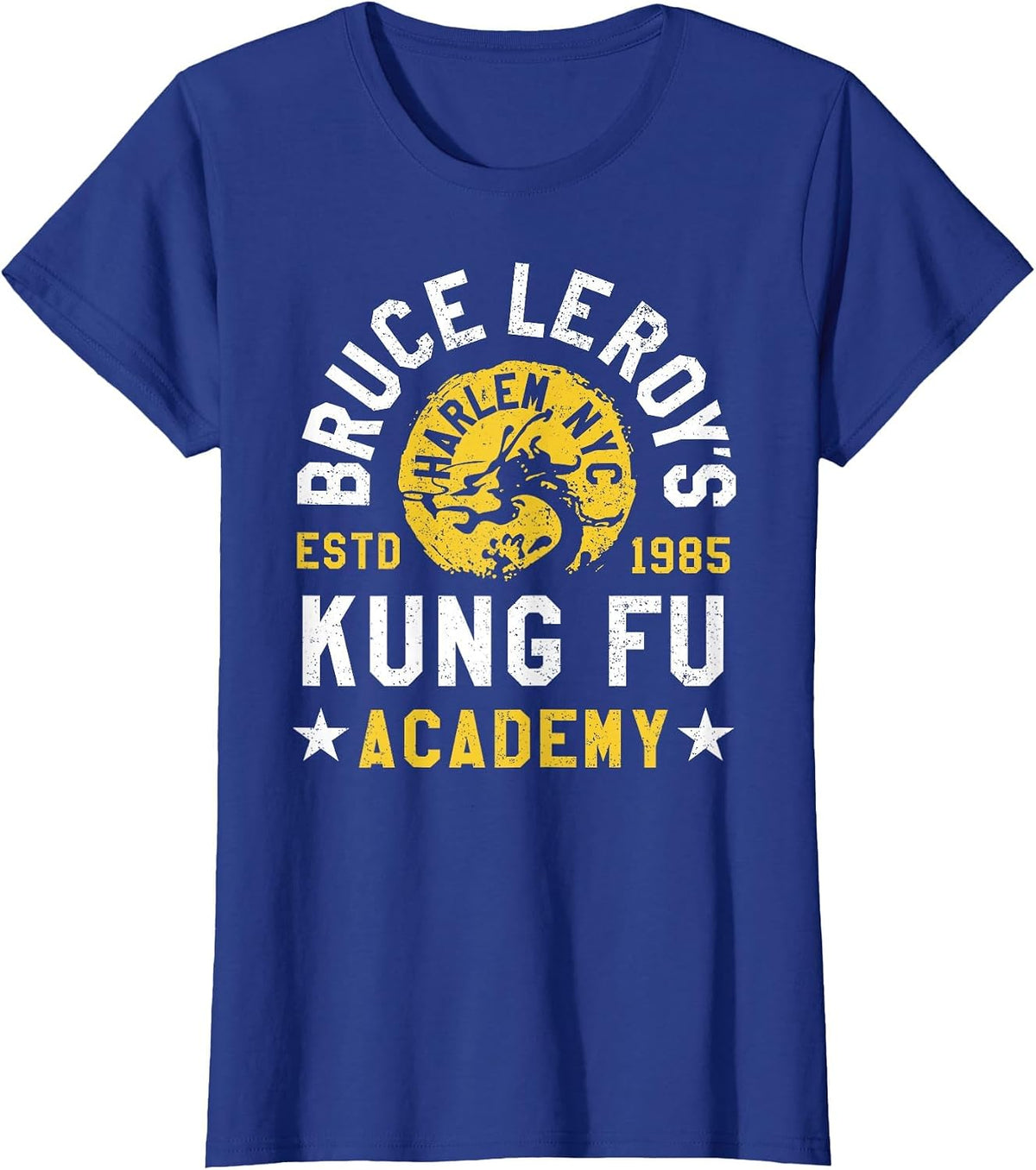 Bruce Leroy's Kung Fu Unisex for Men, Women T-Shirt - Royal Blue