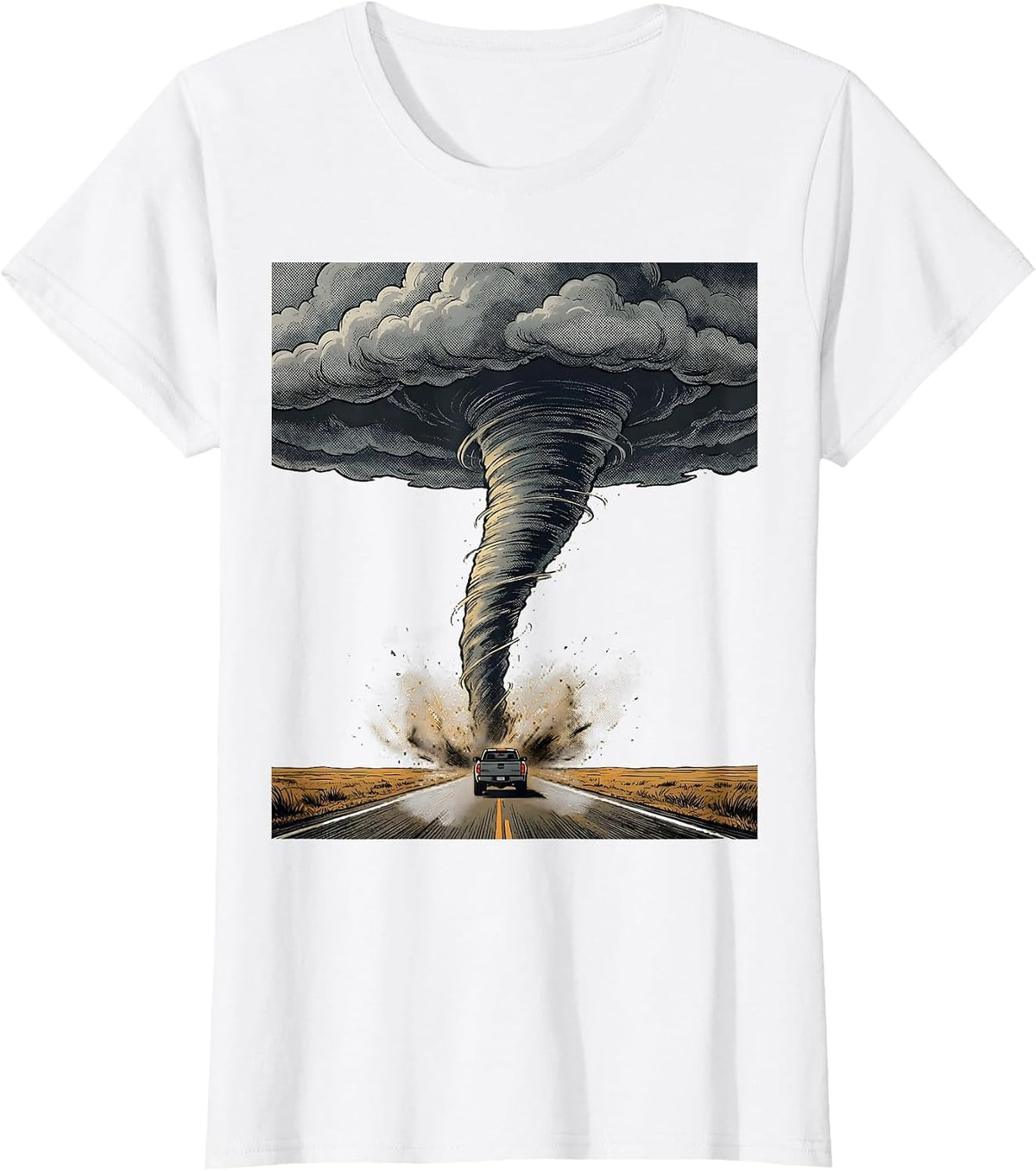 Tornado Chaser Storm Chaser Meteorology Enthusiast T-Shirt - White
