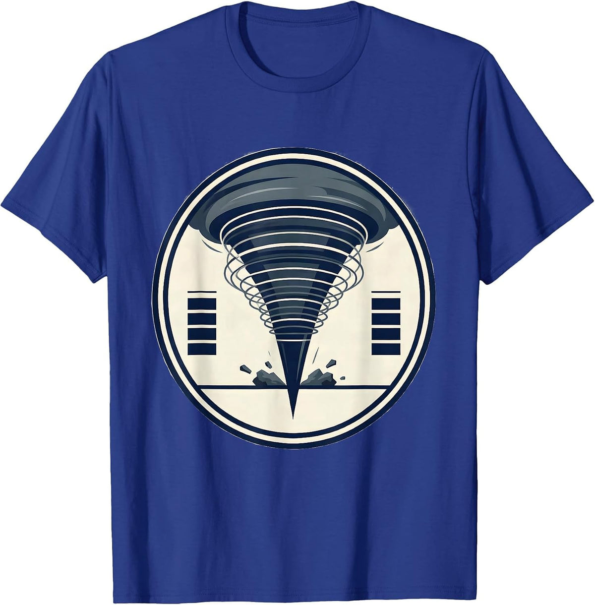 Sealed Tornado Storm Chaser Meteorology Enthusiast Humor T-Shirt - Royal Blue