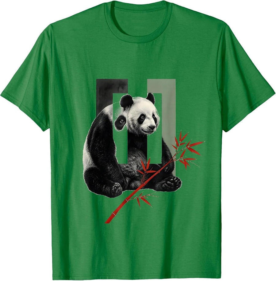 Men's Panda Over Pause Funny Animal Lover Novelty T-Shirt - Kelly Green