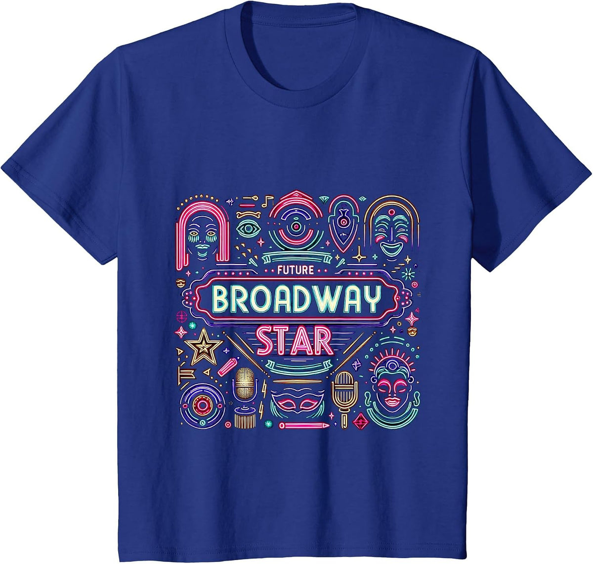 Future Broadway Star |- T-Shirt - Royal Blue