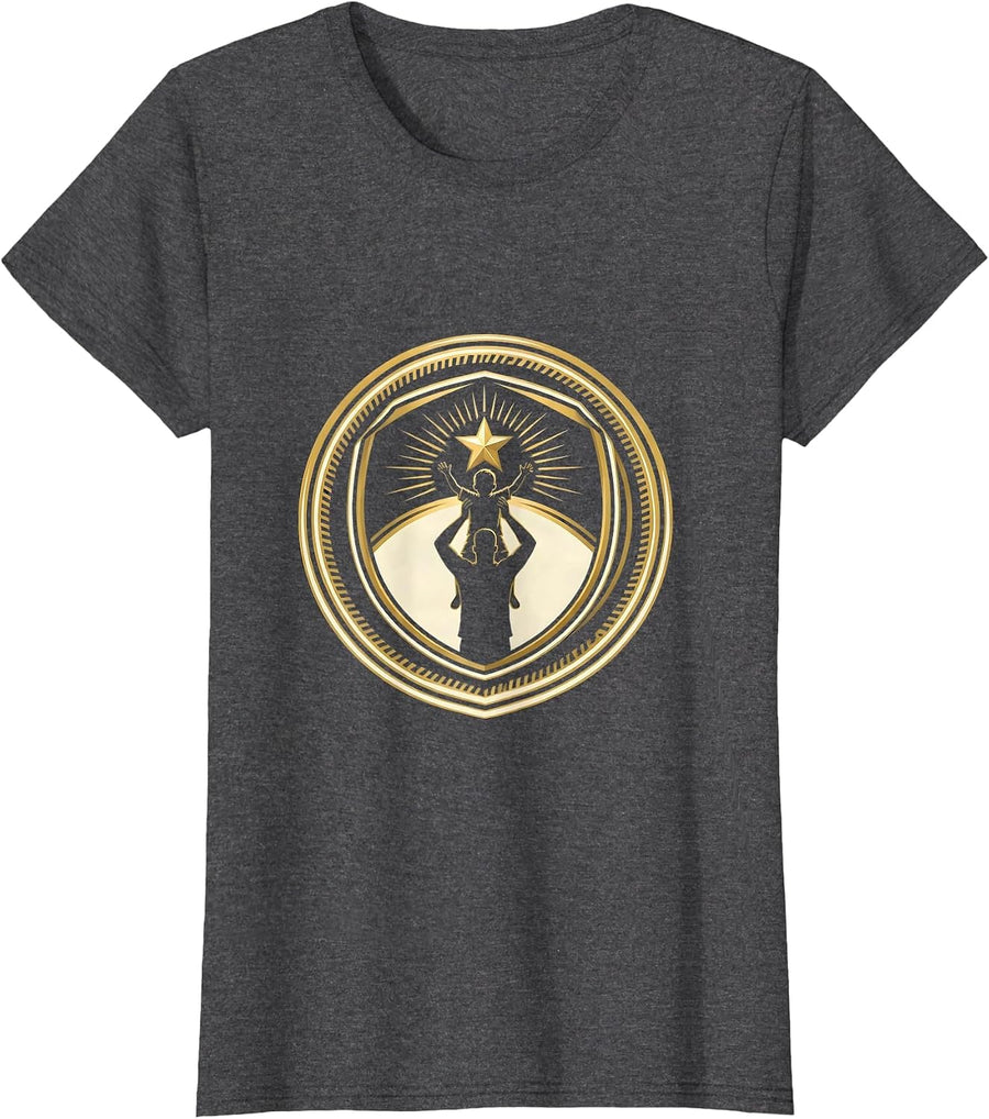 Women's Paraprofessional Lifting Kids Toward Their Dreams T-Shirt - Dark Heather Grey