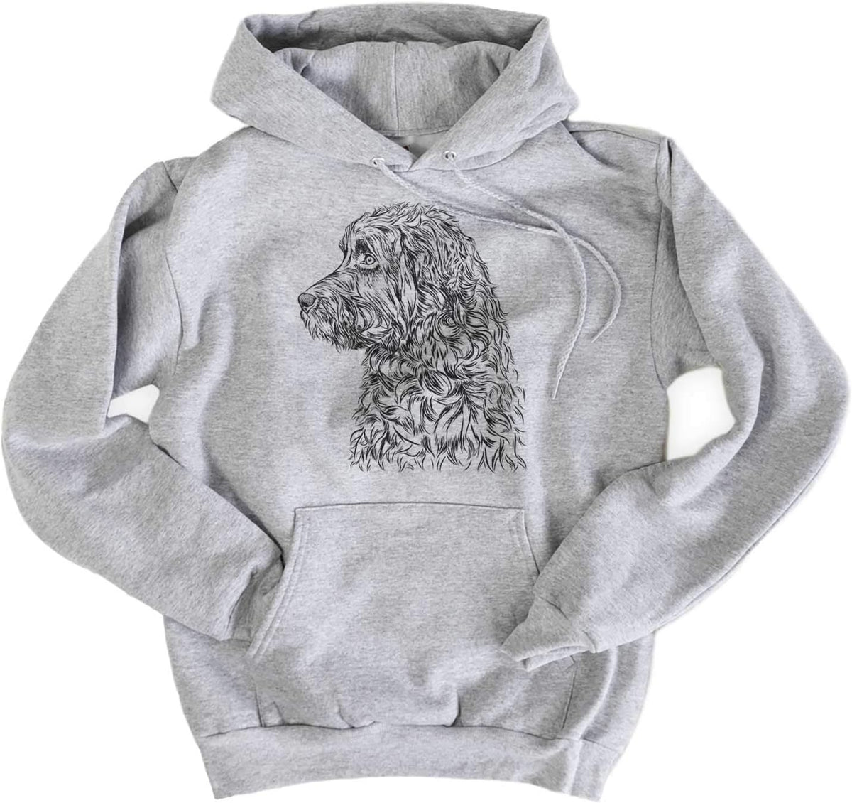 Inkopious Aussie Doodle Profile Triblend T-Shirt - Unisex Pullover Hoodie Sweatshirt