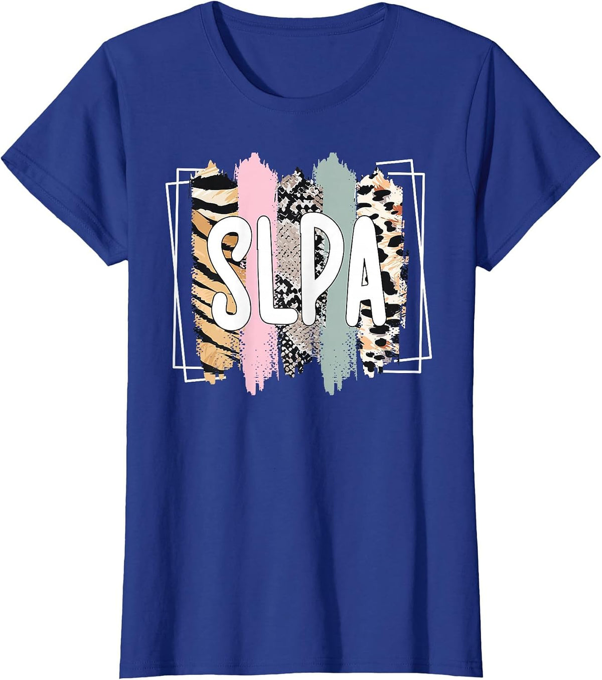 Best SLPA Speech-Language Pathology Assistant T-Shirt - Royal Blue