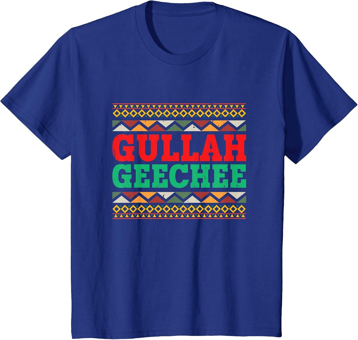 Gullah Geechee | Black History T-Shirt - Royal Blue