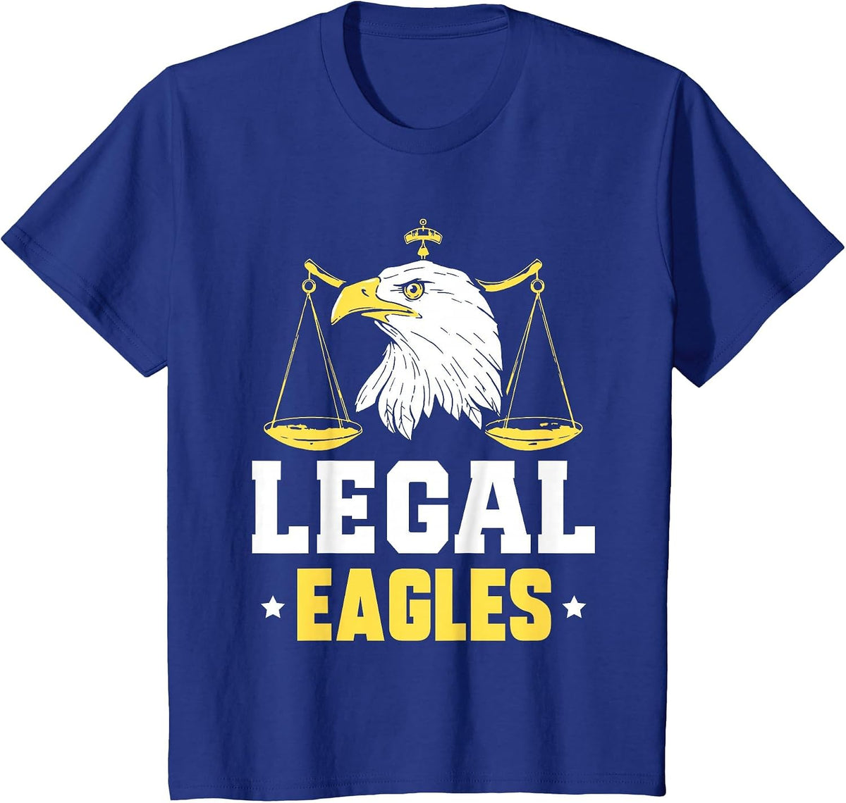 Legal Eagles Dentist Law Graduate Law School T-Shirt - Royal Blue