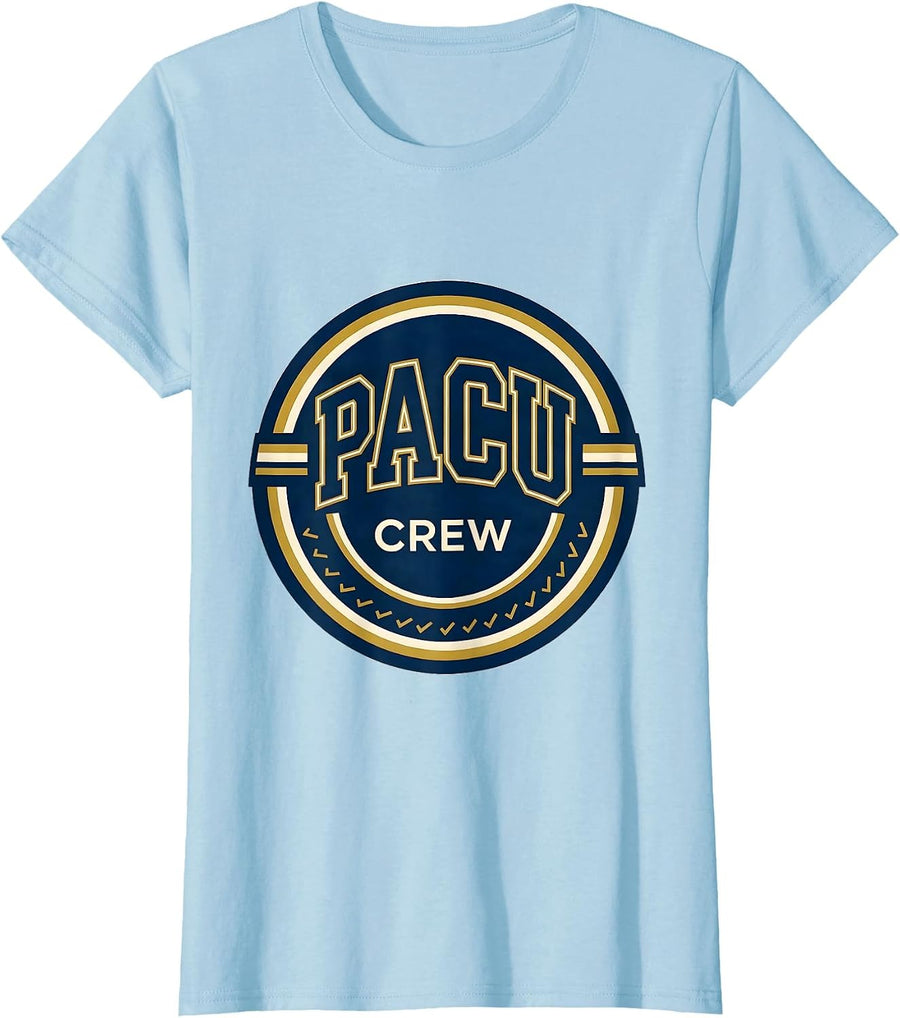Women's PACU Crew Sports Nurse Healthcare Worker Specialty Pride T-Shirt - Baby Blue