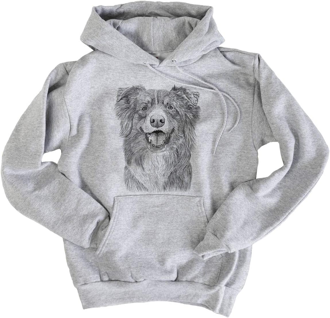 Bare Aussie Parker the Australian Shepherd Dog Triblend T-Shirt - Pullover Hoodie Sweatshirt