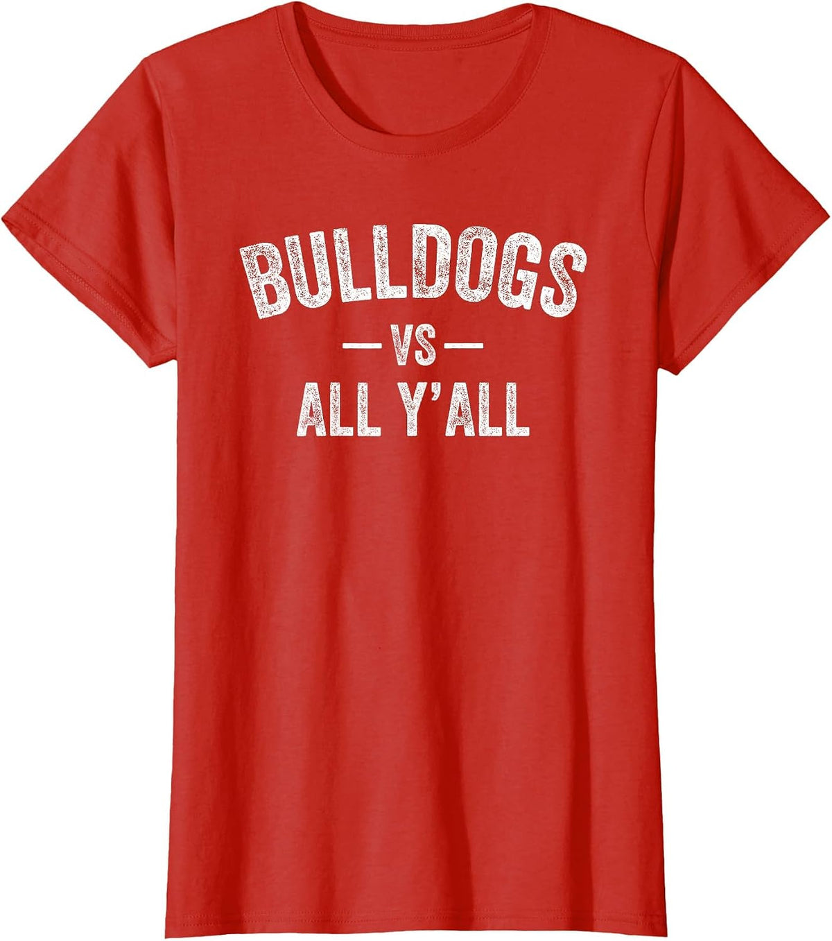 Bulldogs Mason vs. All Y’All HS T-Shirt - Red