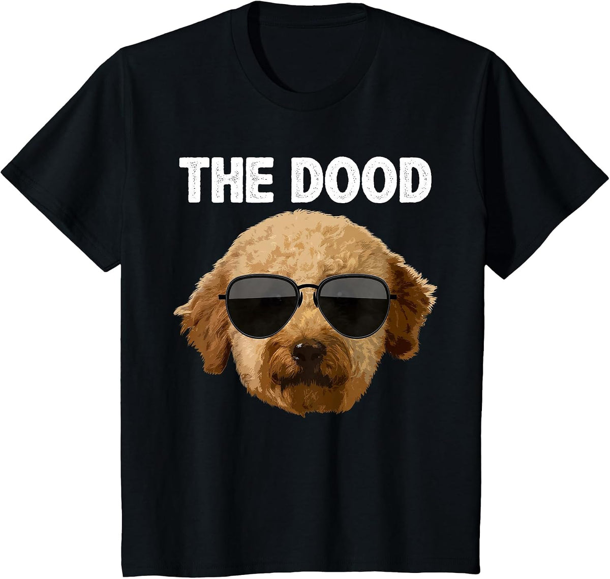 Cool Goldendoodle Design for Men Women Goldendoodle Doodle T-Shirt - Black