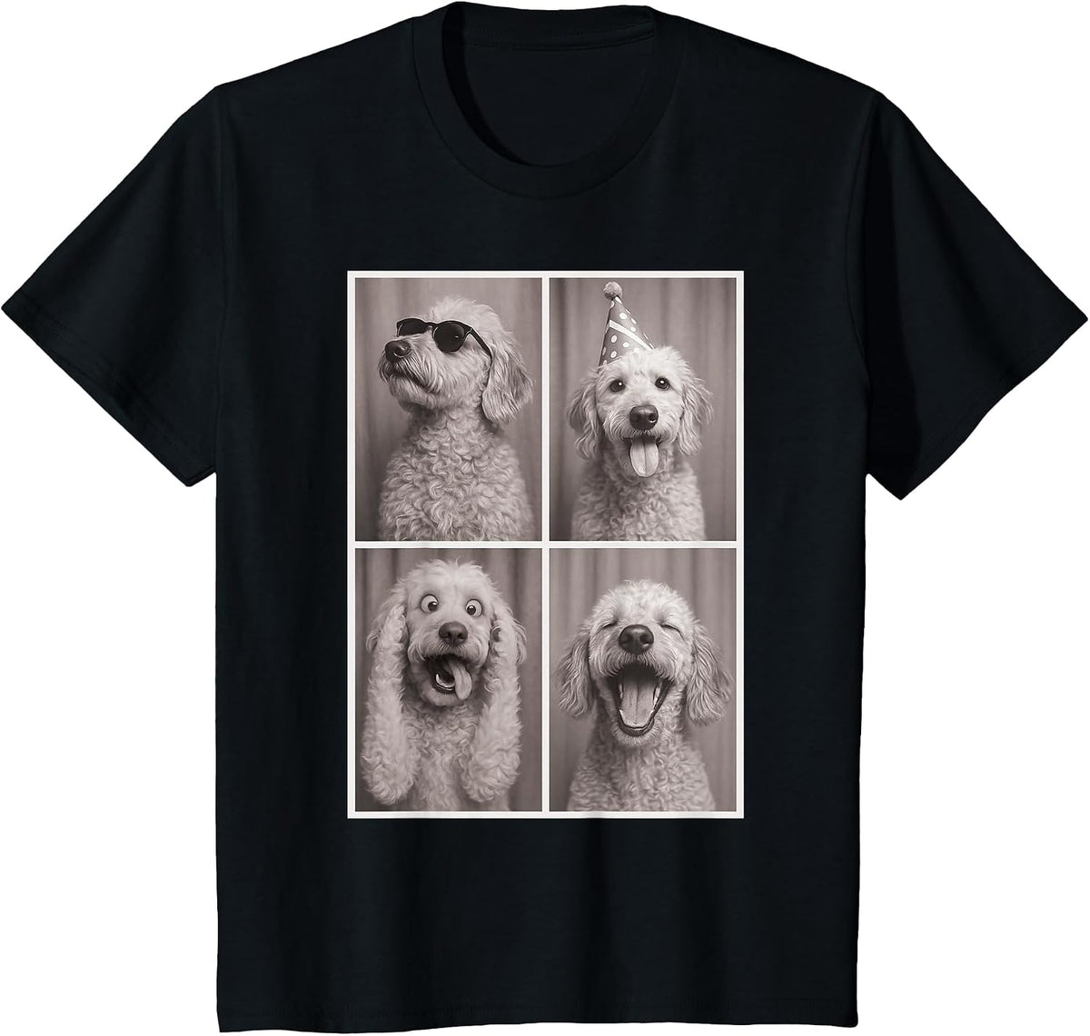 Funny Goldendoodle Doodle Dog T-Shirt - Black