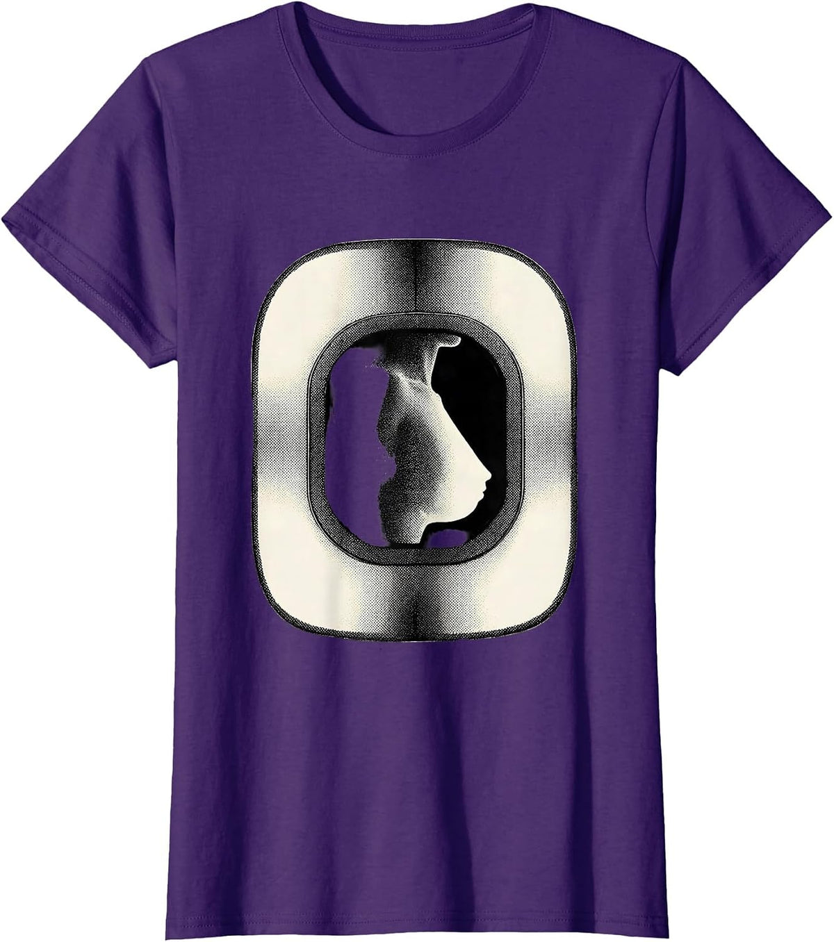 Women's Radiology Tech Mammography Imaging Humor T-Shirt - Purple
