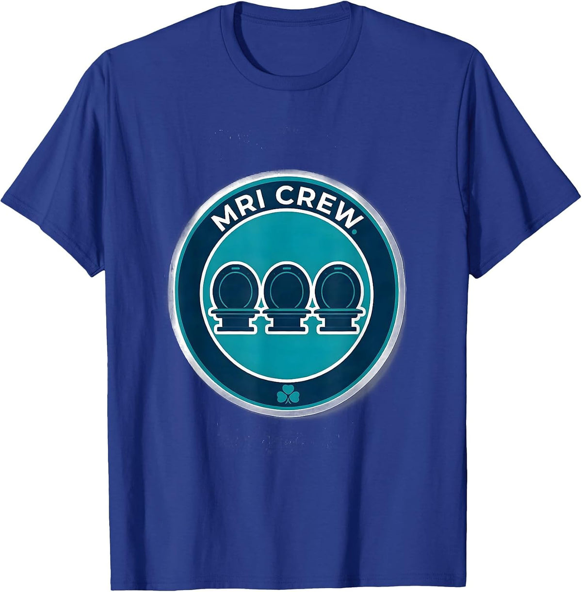 Men's MRI Crew Radiology Tech Rad Tech Work Pride T-Shirt - Royal Blue