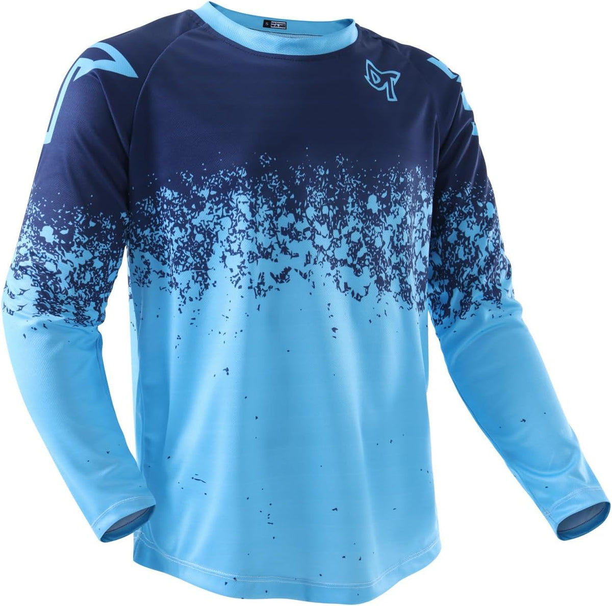 Men's Cycling Bike Jersey Long Sleeve Mountain Bicycle Biking MTB T Shirt | Moisture Wicking | Breathable | Quick Dry | -