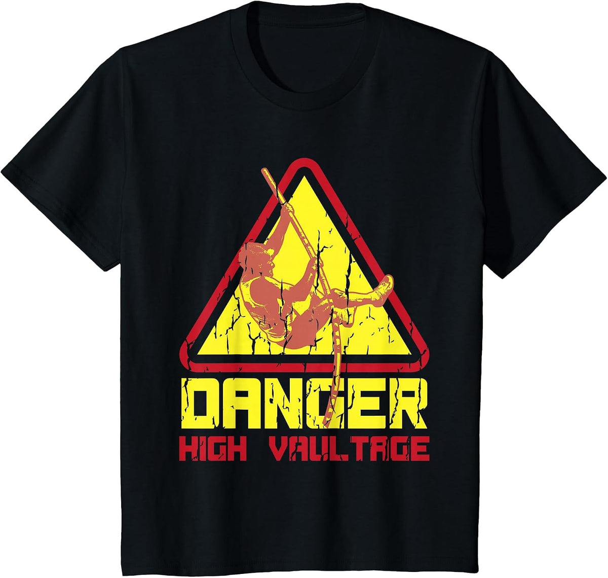 Pole Vault: Danger High Vaultage Shirt T-Shirt - Black