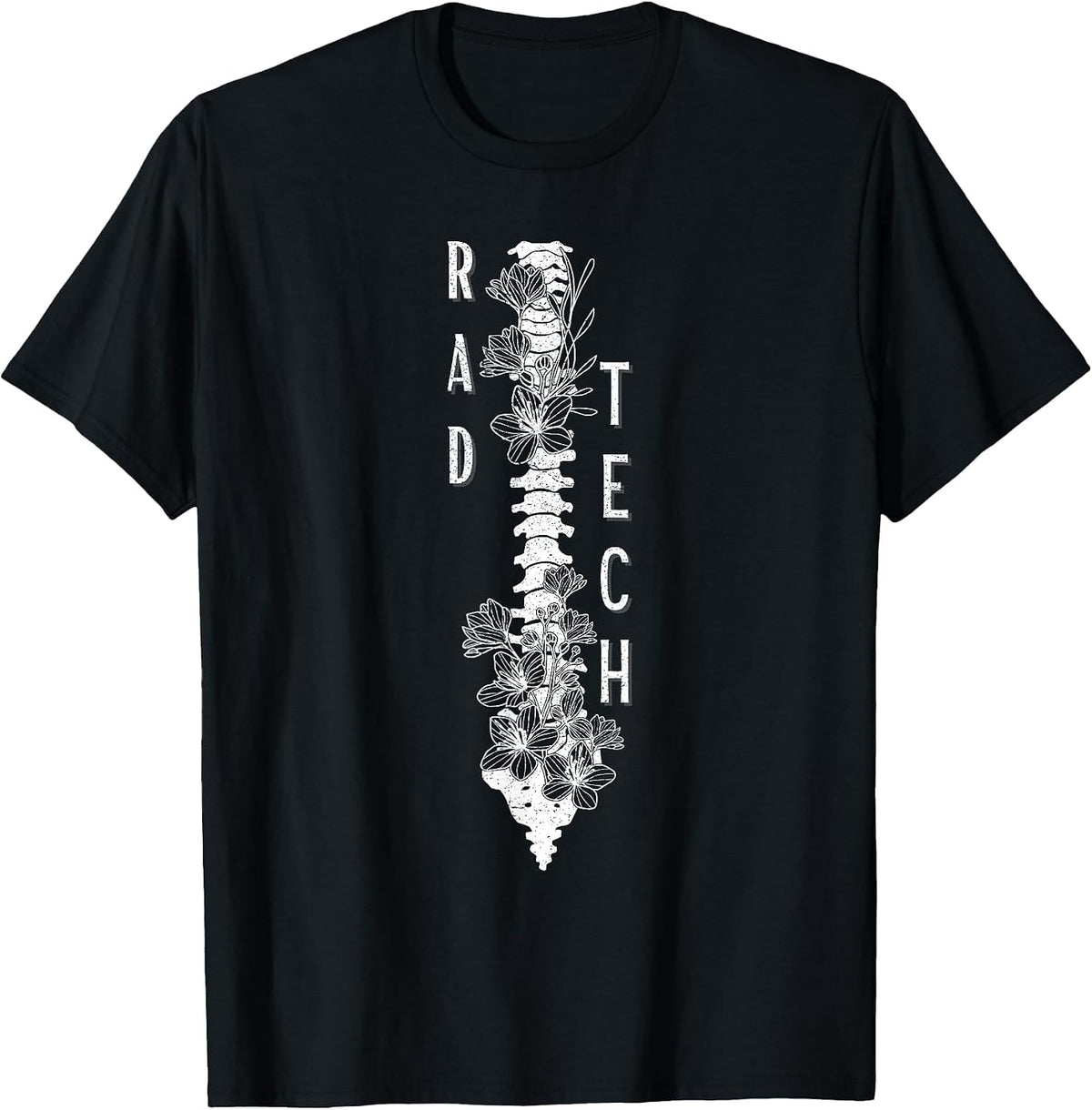 Xray Tech Radiologic Technologist Radiology Rad Tech Graduat T-Shirt - Black