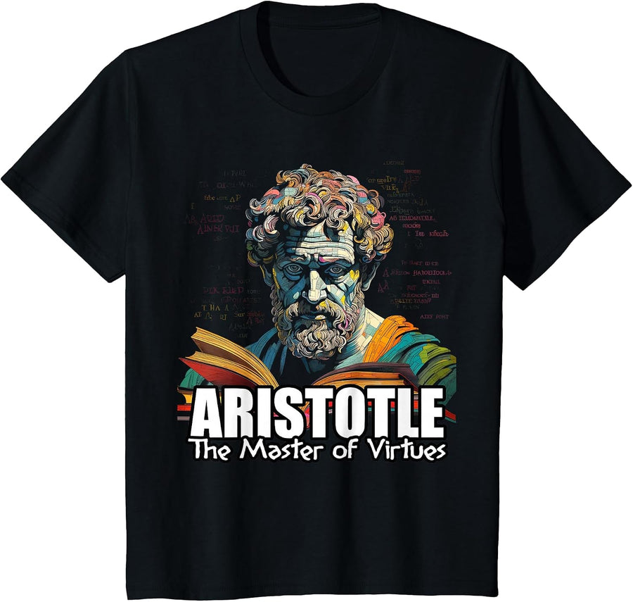 Philosophy Aristotle T-Shirt - Black