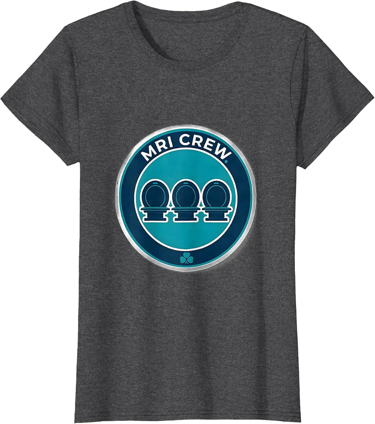Women's MRI Crew Radiology Tech Rad Tech Work Pride T-Shirt - Dark Heather Grey