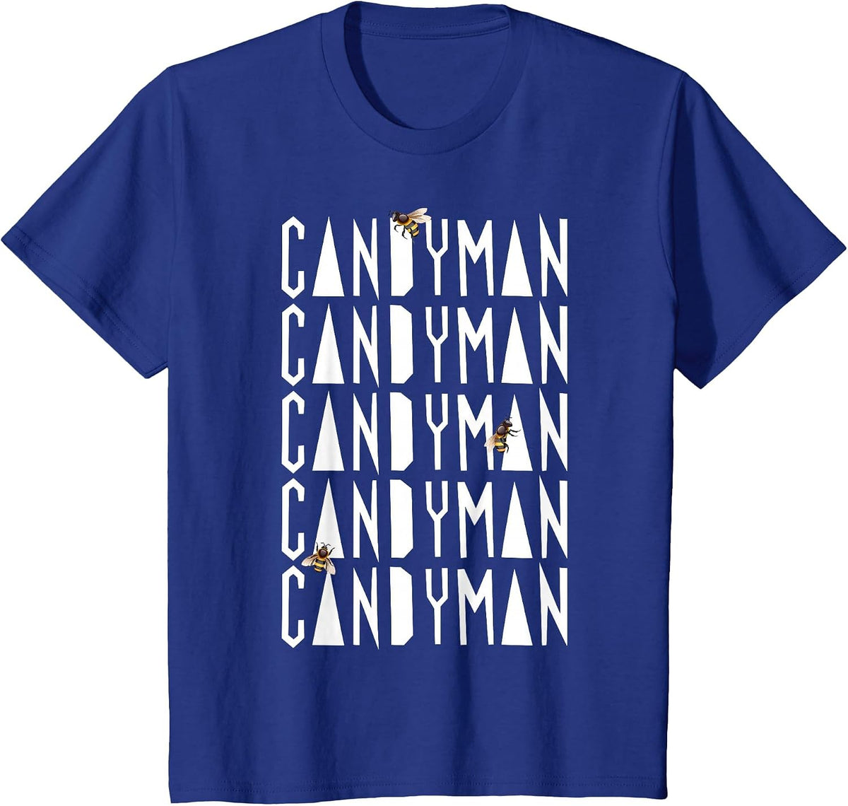 Candyman Bees Funny Urban Legend Scary Halloween T-Shirt - Royal Blue