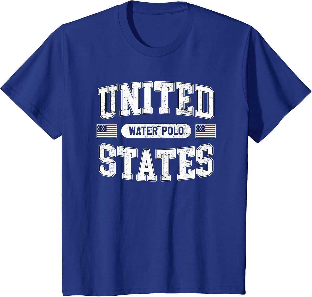 United States Water Polo T-Shirt - Royal Blue