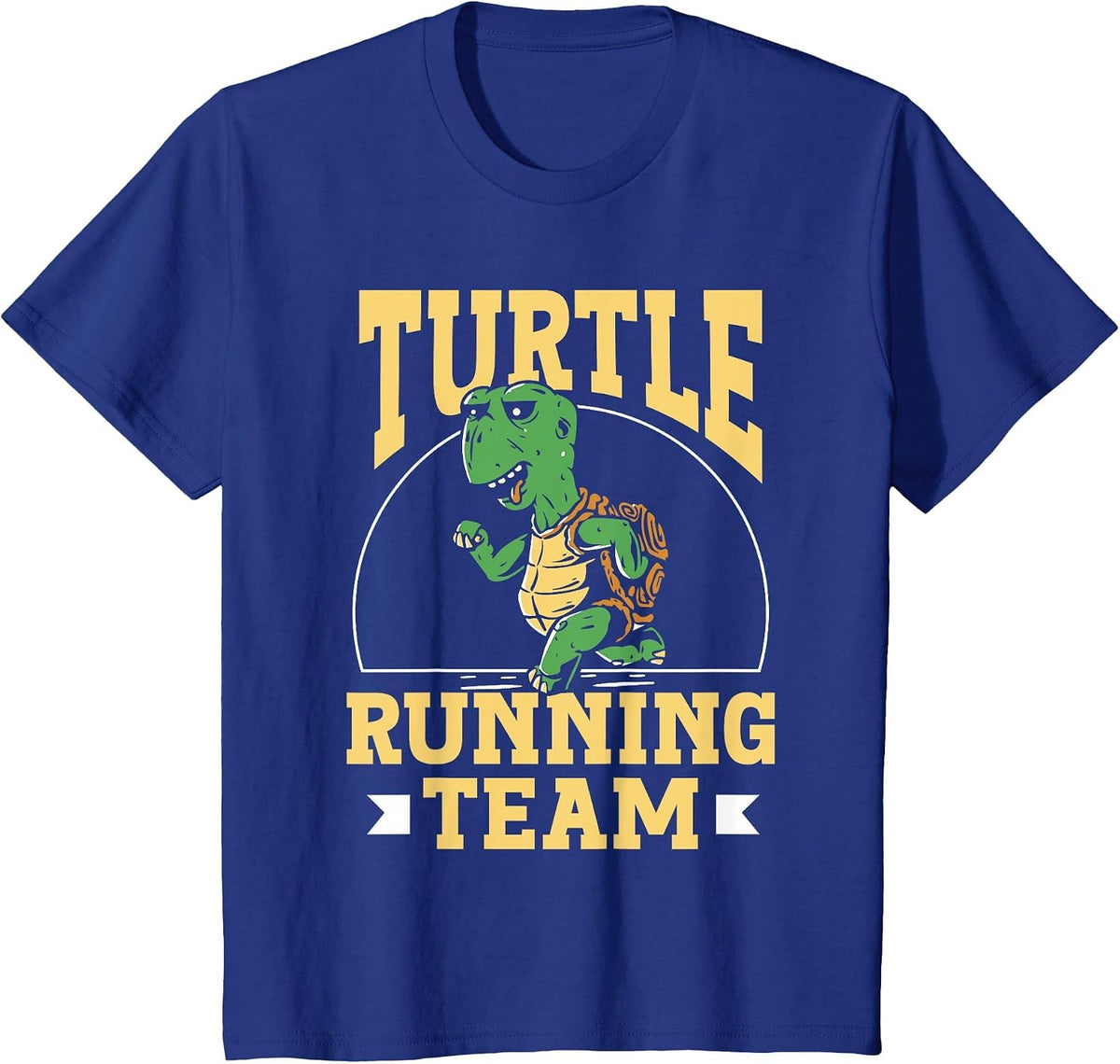 Turtle Running Team Running Runner Jogging Jogging T-Shirt - Royal Blue