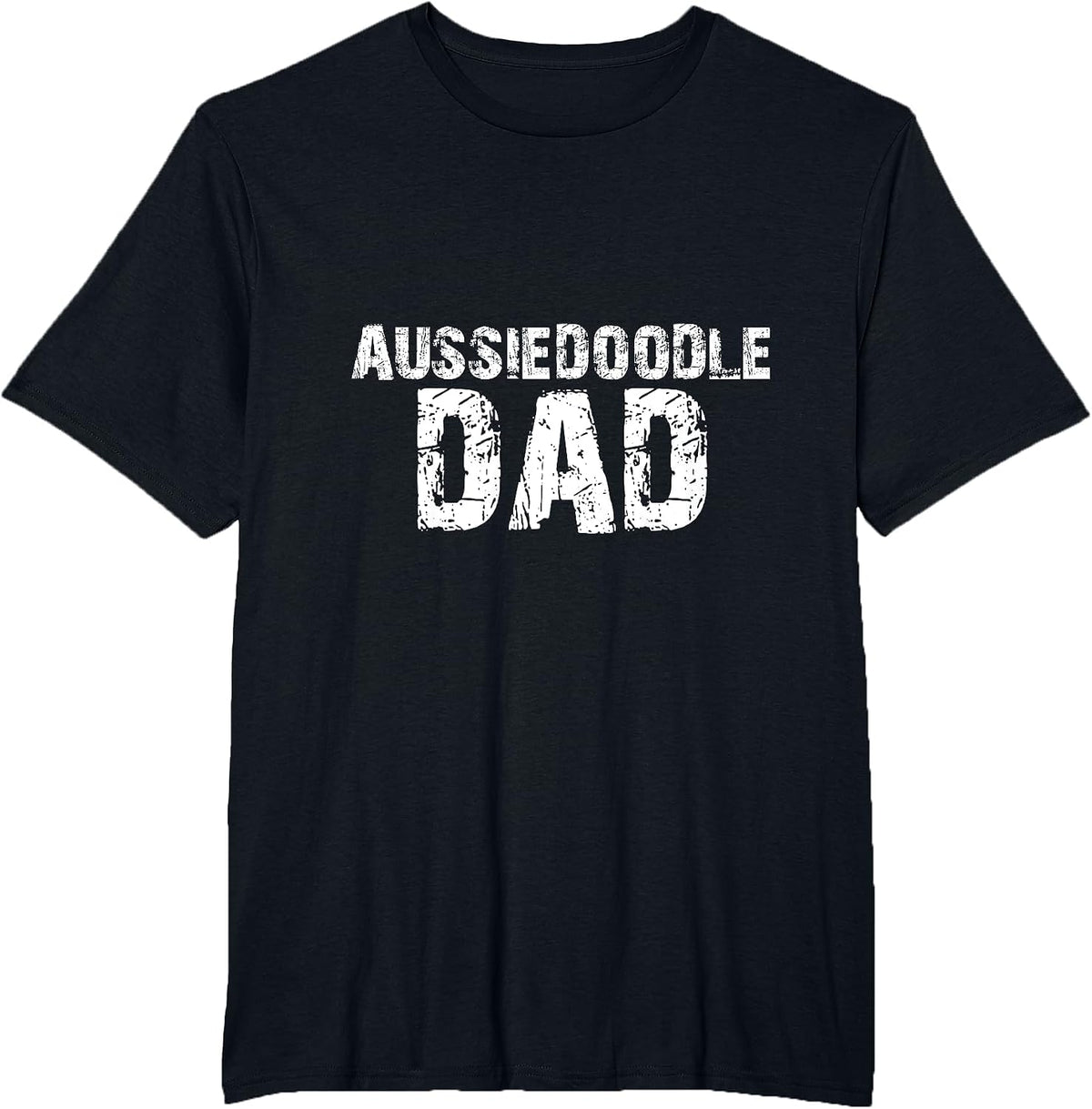 Aussiedoodle Dad T-Shirt - Black