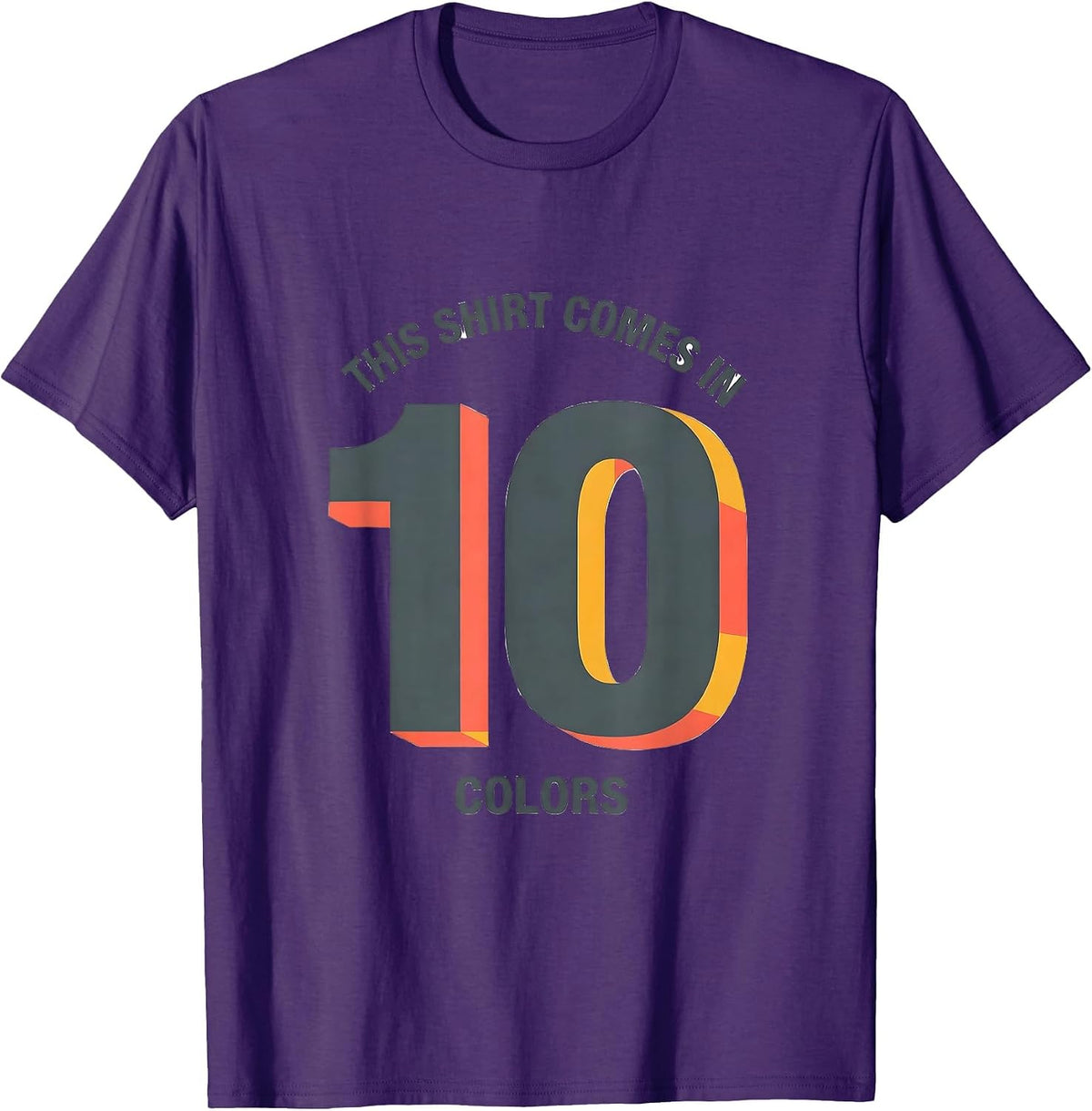 This Shirt Comes In 10 Colors Funny Math Teacher Sarcastic T-Shirt - Purple