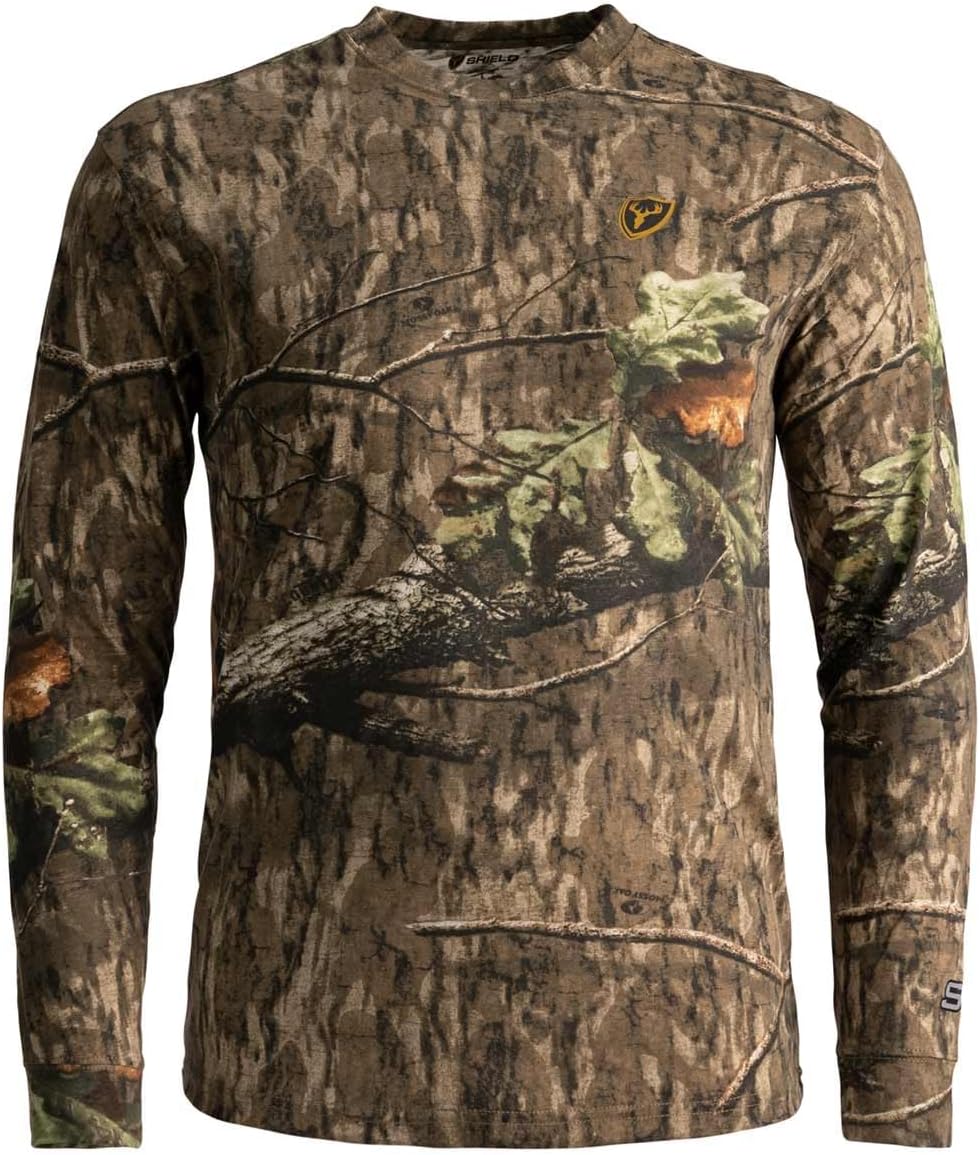 SCENTBLOCKER Fused Cotton Lightweight Long Sleeve Camo Hunting Shirt - Mo Country Roots