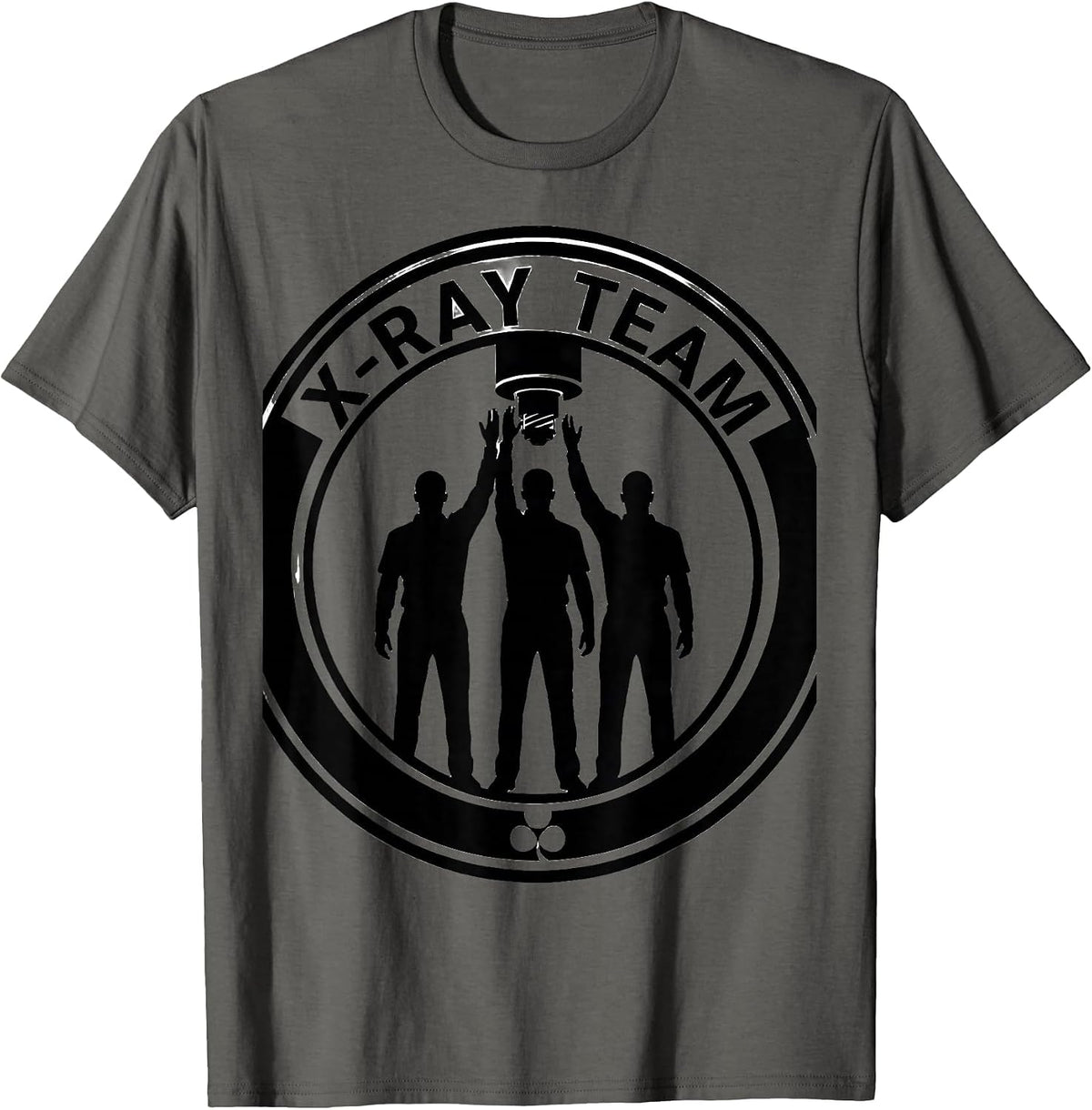 Men's X-Ray Team Radiology Tech Rad Tech X-Ray Technologist T-Shirt - Asphalt Grey
