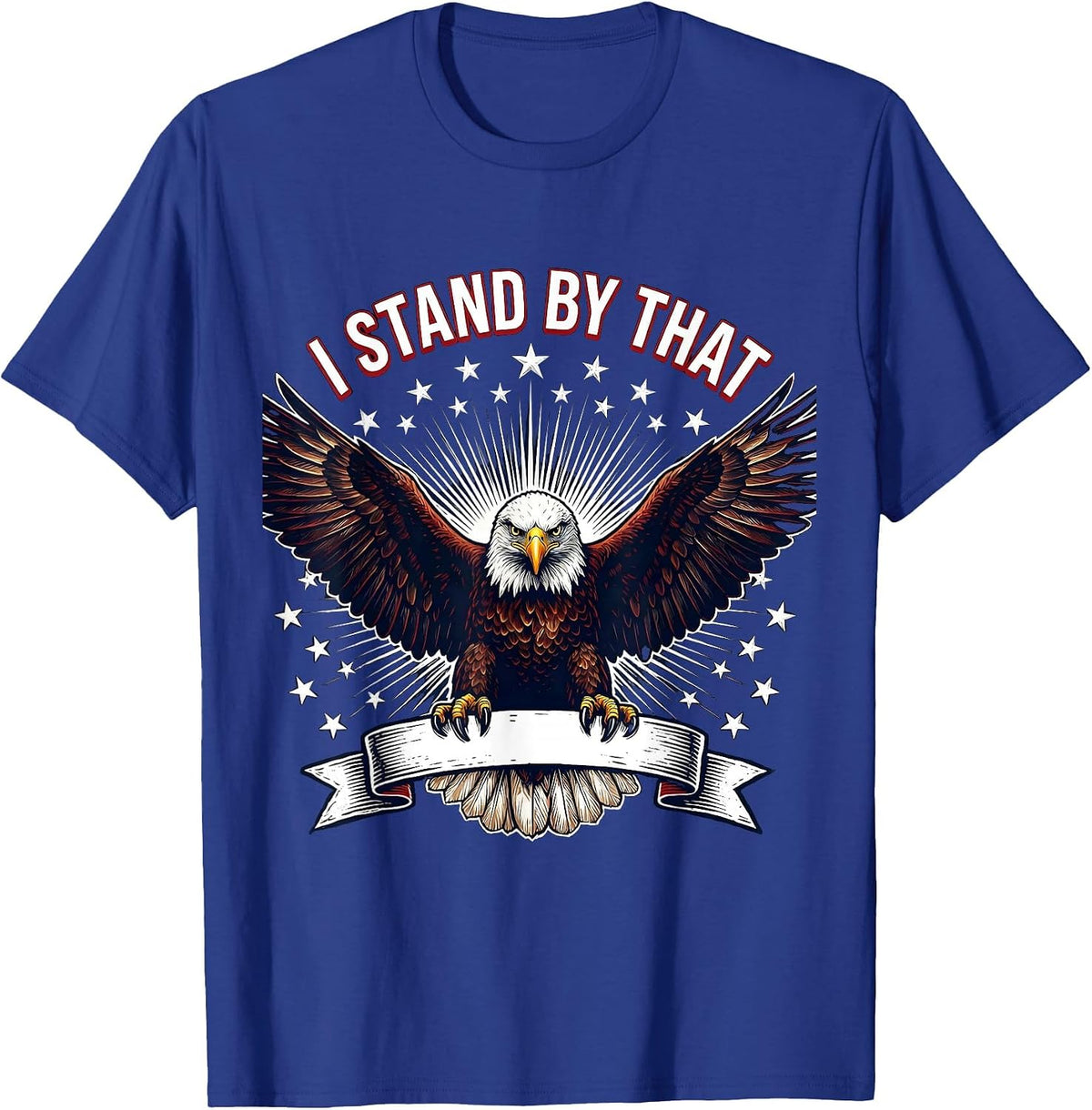 Men's Prove Me Wrong I Stand By That Bold Design T-Shirt - Royal Blue