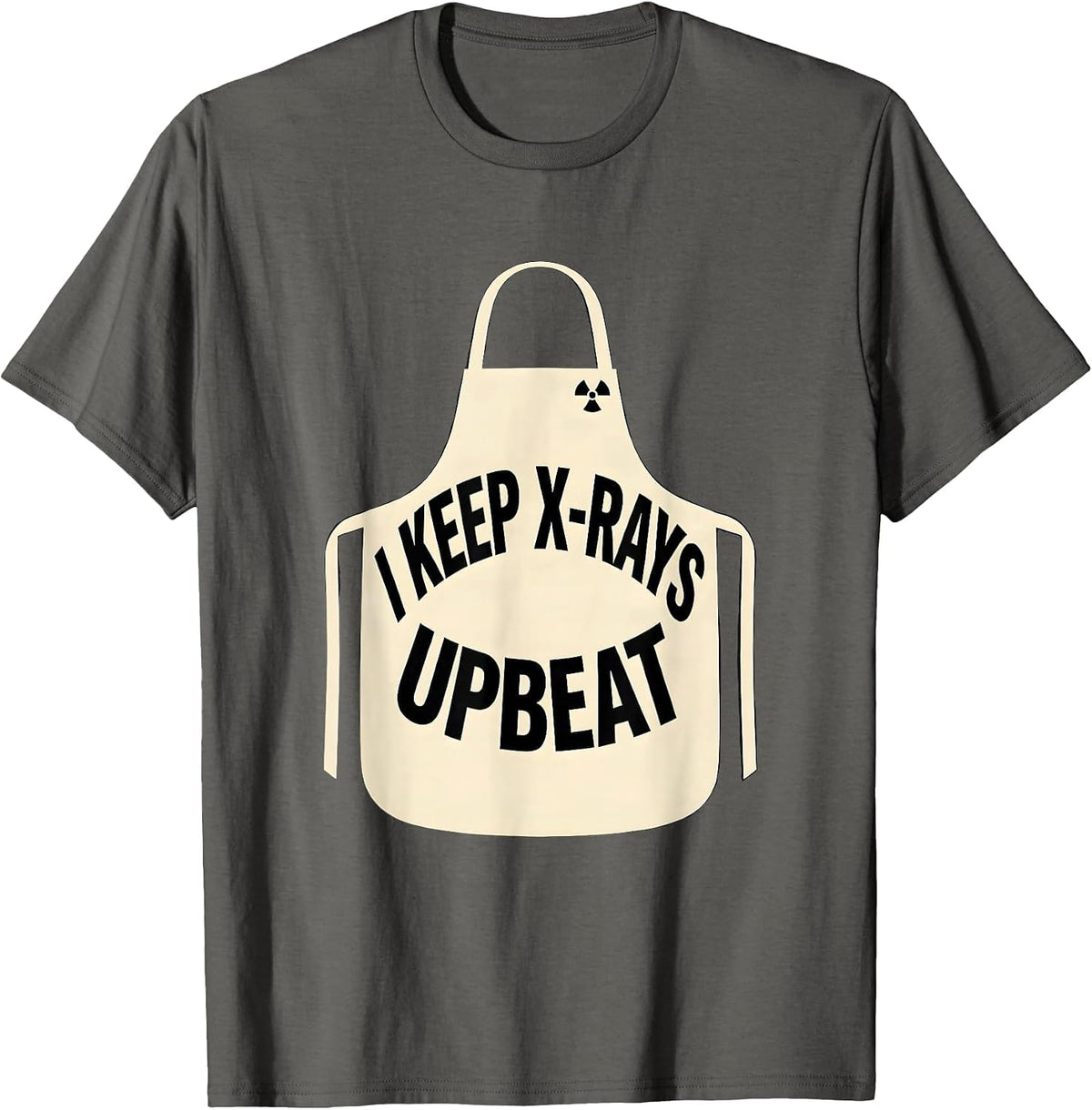 Men's I Keep X-Rays Upbeat Radiology Tech Rad Tech X-Ray T-Shirt - Asphalt Grey