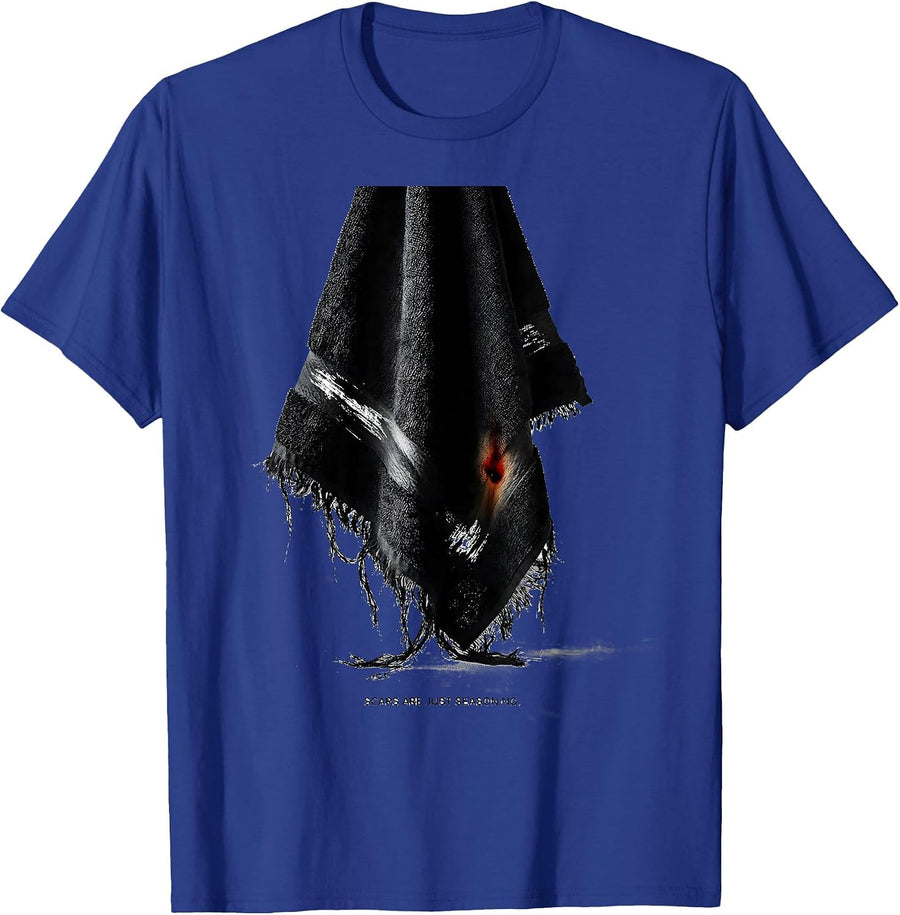 Scars Are Just Seasoning Funny Chef Restaurant Kitchen Crew T-Shirt - Royal Blue