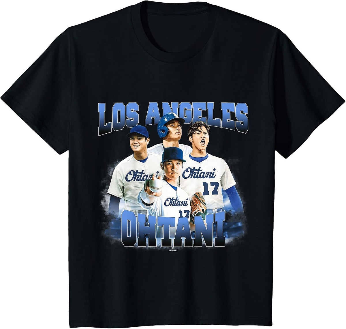 Shohei Ohtani | Los Angeles Baseball MLB Player | MLBOHT5002 T-Shirt - Black