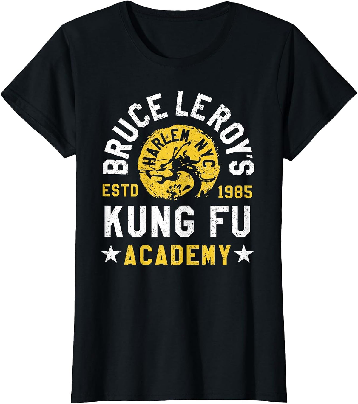 Bruce Leroy's Kung Fu Unisex for Men, Women T-Shirt - Black