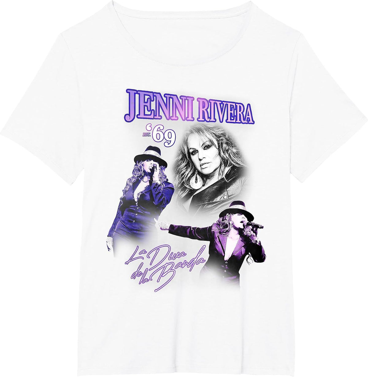 Official Jenni Rivera Nokia 2009 T-Shirt - White